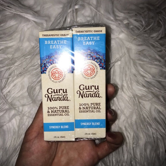 Lot of 2-Guru Ganda Breath Easy Essential Oil - Picture 2 of 3